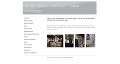 Desktop Screenshot of peterknight.org